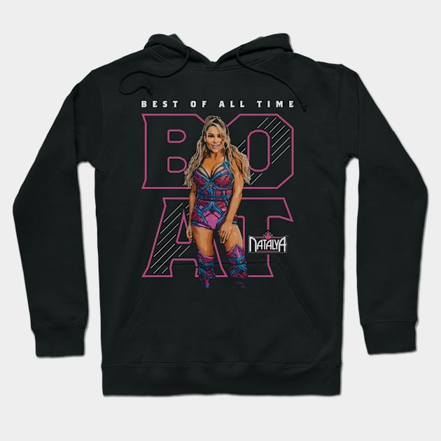 Natalya Best Of All Time Hoodie by artbygonzalez